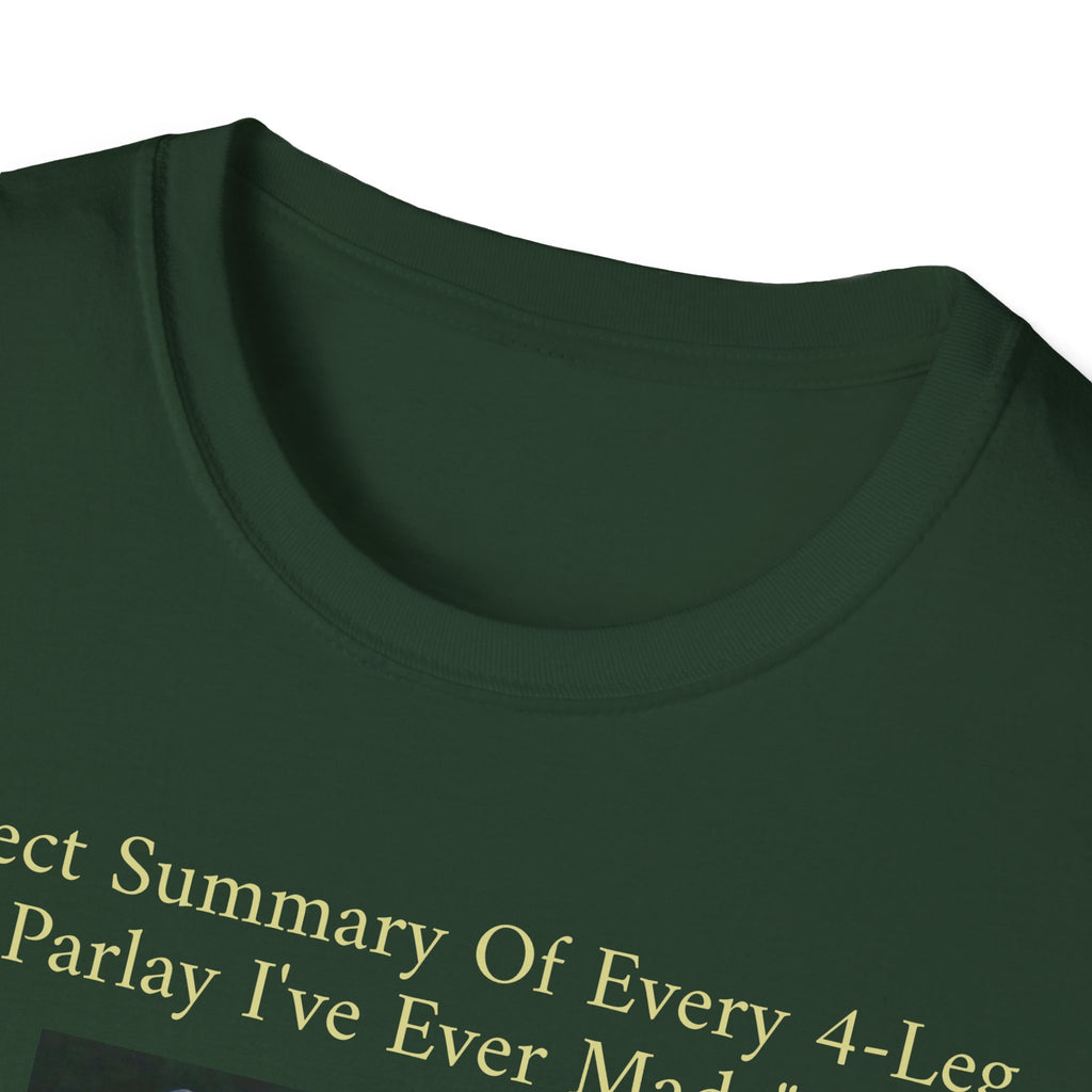 Perfect Summary Of Every 4‑Leg Parlay Tee Tiger Celebration Meme T‑Shirt