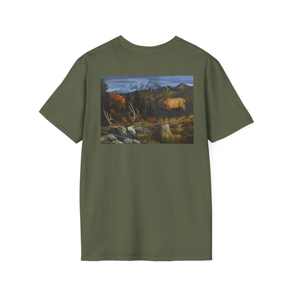 Changing of the guard Elk Skull Chest, T-Shirt | Mountain Elk
