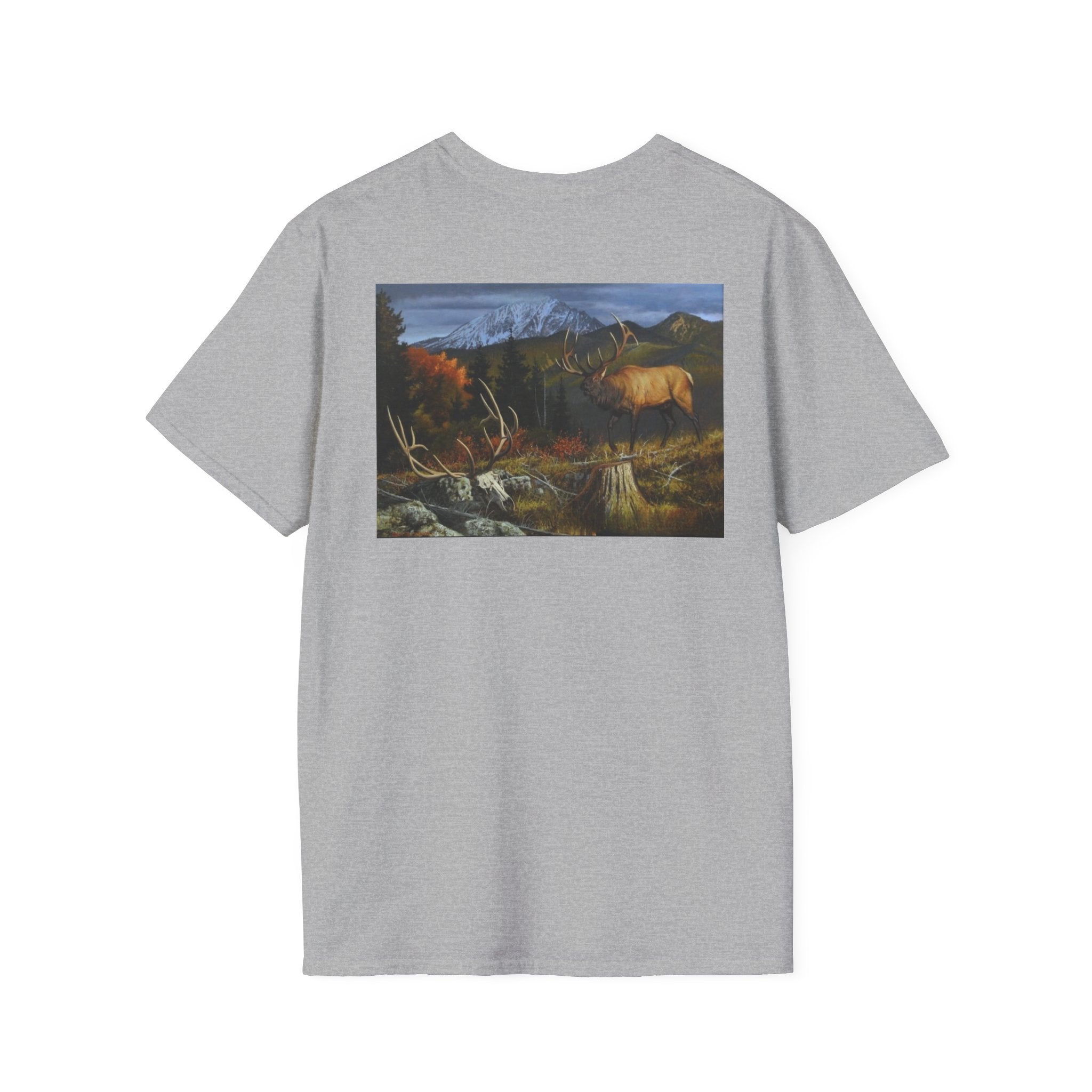 Changing of the guard Elk Skull Chest, T-Shirt | Mountain Elk