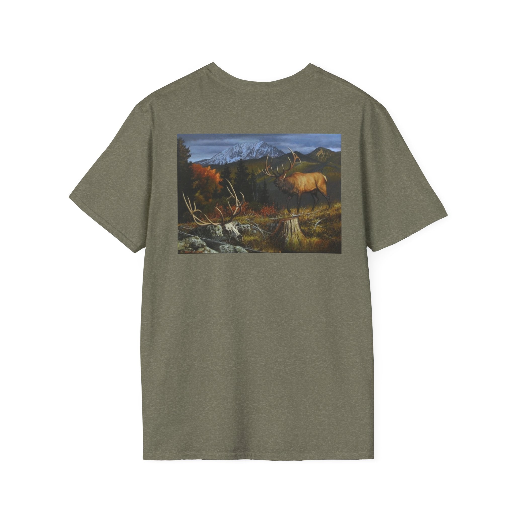 Changing of the guard Elk Skull Chest, T-Shirt | Mountain Elk