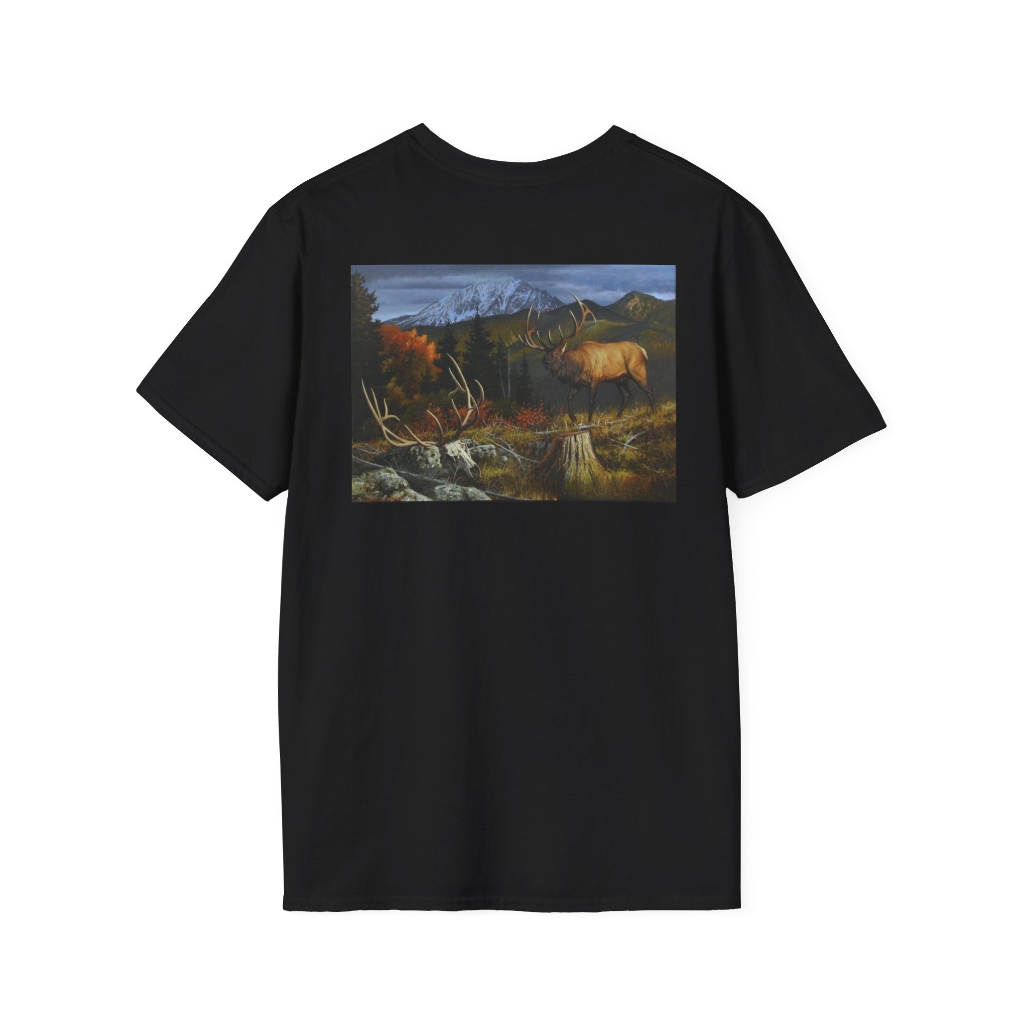 Changing of the guard Elk Skull Chest, T-Shirt | Mountain Elk
