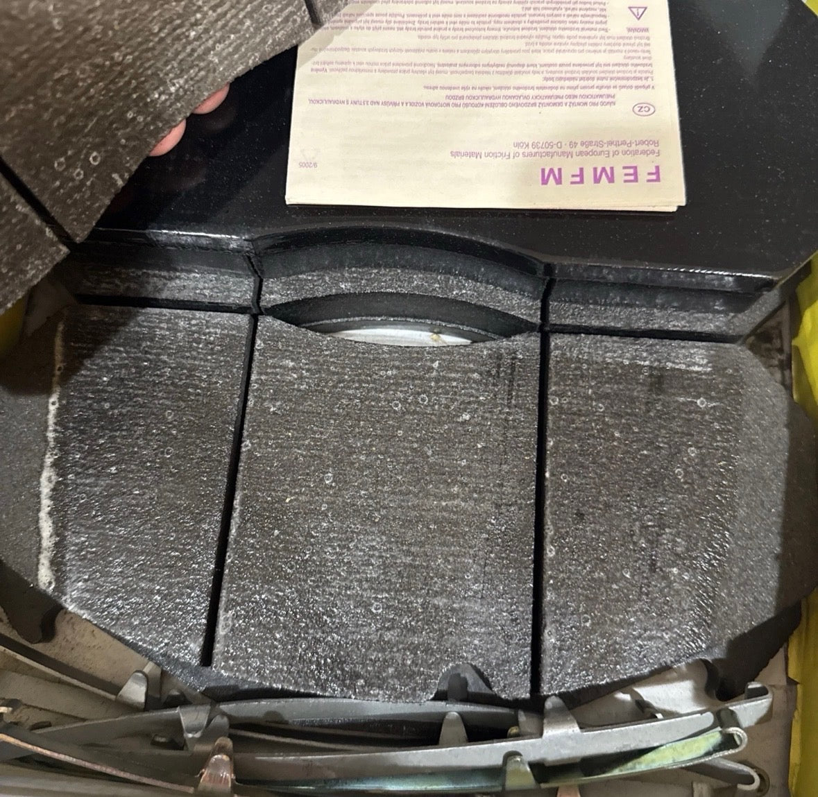 Original Textar 2911307 brake pads new Van Hool Bus